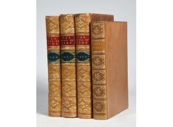 4 Books: Book Of Gems, 3 Vols. C.S. Hall 1836-1837 & Samuel Rogers, Poems
