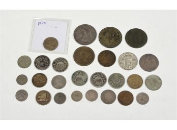 27 Assorted Type Coins