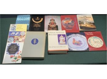 Twelve Chinese Export And Asian Related Reference Books.