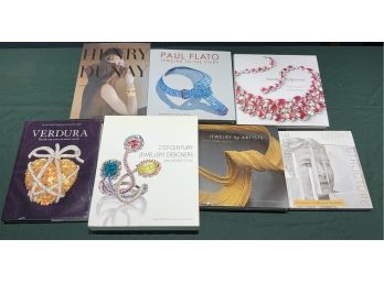 Seven Jewelry Reference Books, Verdura, Paul Flato Etc.
