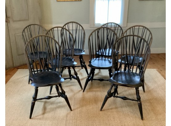 8 Bow Back Chairs