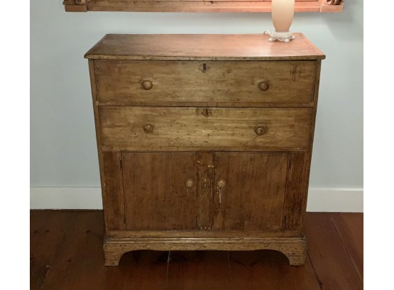 19th C. Country Pine Server