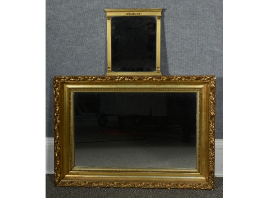 Two Gilt Wood Mirrors