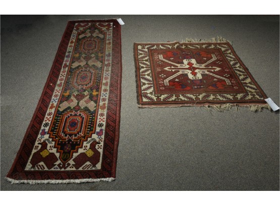 Two Multi Colored Oriental Rugs