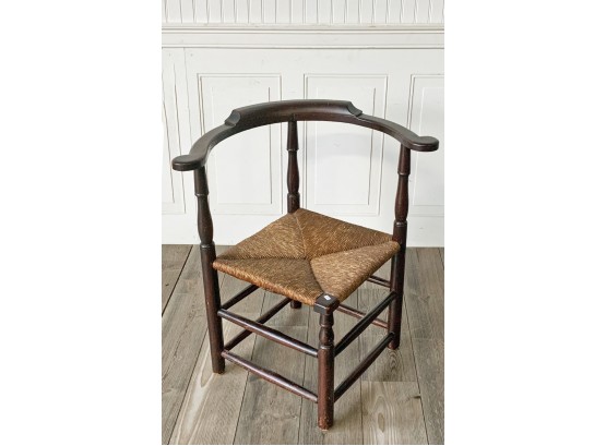 Country Queen Anne Corner Chair