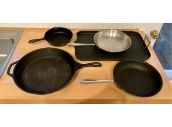 All-Clad And Cast Iron