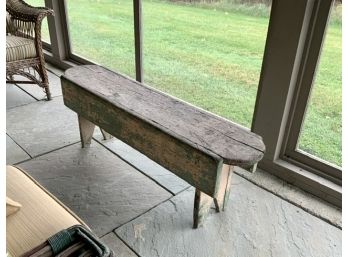 Antique Country Painted Bench