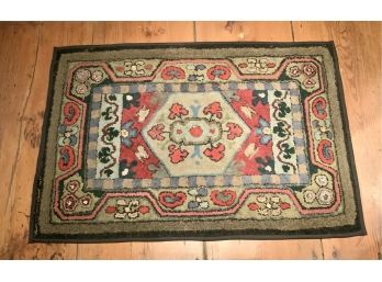 Early Hooked Rug