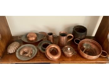 Antique Copper Lot