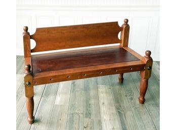Country Maple Bench