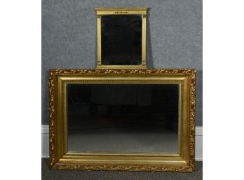 Two Gilt Wood Mirrors