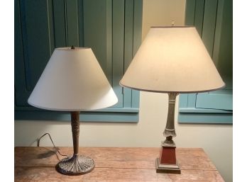 2 Vintage Table Lamps