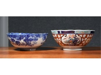 Two Japanese Imari Bowls