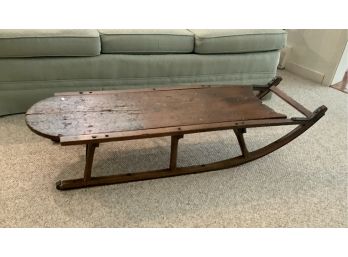 Antique Country Sled Coffee Table