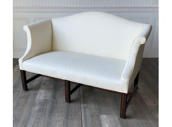 Period Chippendale Upholstered Settee