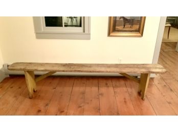 19th C. Country Bench