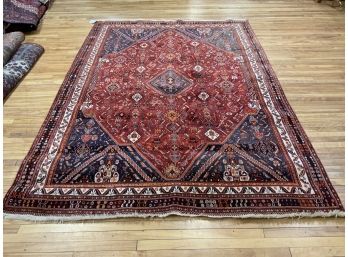 Room Size Red And Orange Oriental Rug