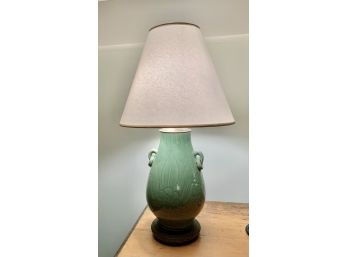 Oriental Celadon Lamp