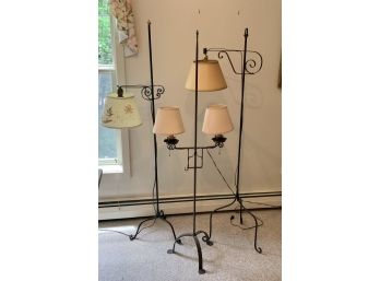 Vintage Iron Floor Lamps