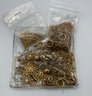Vintage Gold Tone Findings Lot, Vintage To Newer, Snowhill Auctions, 120 Lots, Closes 2/8 At 8:15