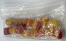 Vintage Early Plastic Faux Amber Large Beads Lot, Snowhill Auctions, 120 Lots, Closes 2/8 At 8:15
