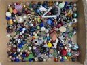 Large Beads Lot 2, Antique To Newer, Great Variety, Beads Lot, Snowhill Auctions, 120 Lots, Closes 2/8 At 8:15