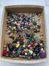 Large Lot Of Antique, Vintage Beads, Years Of Beads Tossed In The Box. Beads Lot, Snowhill Auctions, 120 Lots,