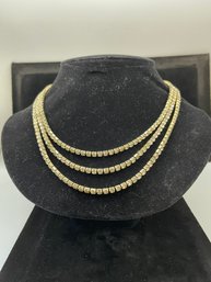 Vintage Multi-strand Necklace,
