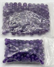 Amethyst Bead Lot, Beads Lot, Snowhill Auctions, 120 Lots, Closes 2/8 At 8:15ET