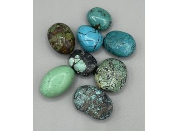 Turquoise Beads, Large, Nice Variety