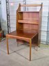 Mid Century Hutch Cabinet With Drop Down Desk By Kroehler Pull Out Table Walnut Storage 50's 60's Atomic