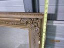 Huge Antique Gilt Framed Wall Mirror - Ornate Baroque Style With Floral Motifs - Large Decorative Mirror