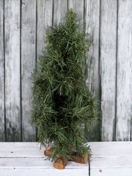 Artificial Christmas Tree - Tabletop Size 13 Inches Tall