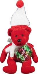 Christmas Candy Bear Red And White New With Tags NWT