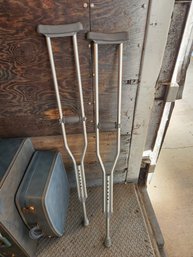 Lot Of Two Crutches