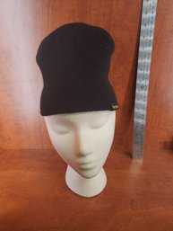 Black Acrylic One Size Fits Most Beanie Hat Firm Grip Tough Working Gear