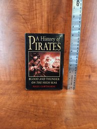 A History Of Pirates Blood And Thunder On The High Seas Nigel Cawthorne Hardcover Book