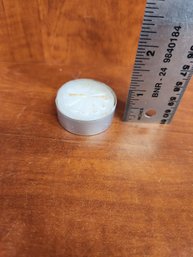 Itty Bitty Tiny White Tealight Candle