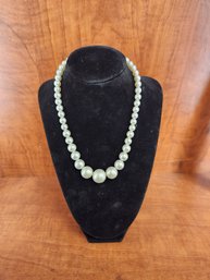 Antique Faux Pearl Necklace