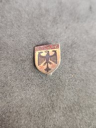 Antique Deutschland Germany Eagle Pin Lappel Brooch Broach