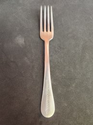 Horn And Hardart Co. Victor S. Co. A1 Overlay 1s Silver Plated Fork
