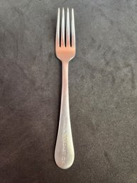 Horn And Hardart Co.victor S. Co. A1 Overlay 1s Silver Plated Fork