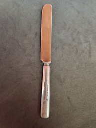 Property Of Horn And Hardart W Marked Silver Plated Butter Knife