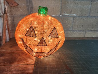 Halloween Decor Light Up Jack-o-lantern Pumpkin
