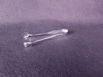 Extra Silver Plate Ice Sugar Cube Tongs