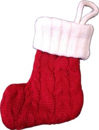 Knitted Christmas Stocking Christmas Winter Holiday Decor
