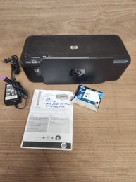HP Deskjet D2660 Printwr With Inj Cartridge, Manual And Power Cable. Tested Works. Serial No. TH963243R7