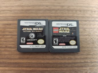 Star Wars Video Games Nintendo DS Lethal Alliance And Lego The Complete Saga