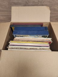 Box Full Of Far Out Vinyl Records! Vintage!
