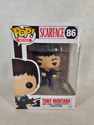 Funko Pop! Tony Montana Scarface #86 Brand New In Box Sealed